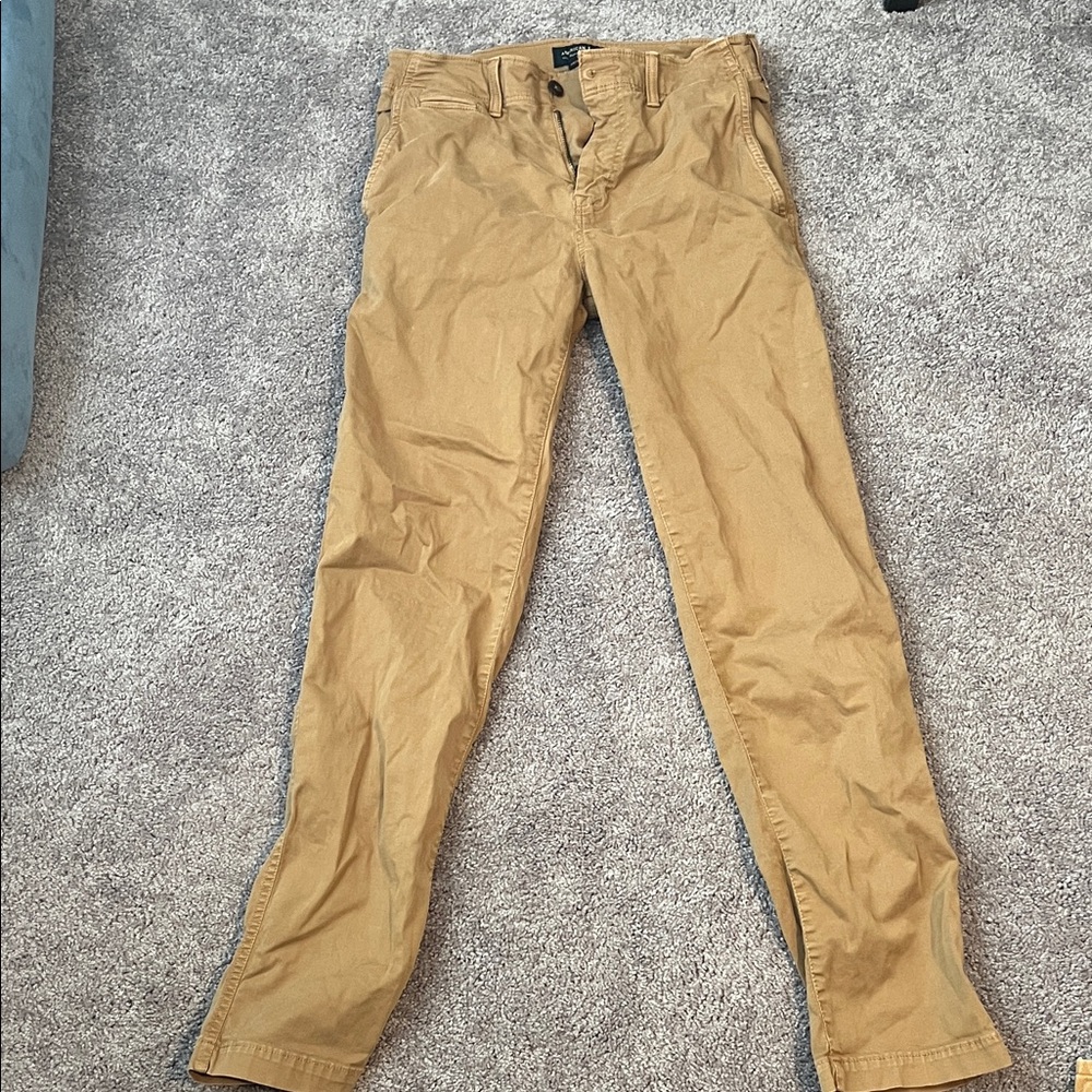American Eagle Outfitters Tan Extreme Flex Pants